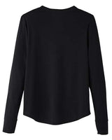 North End NE400W Ladies' Jaq Snap-Up Stretch Performance Pullover #color_BLACK