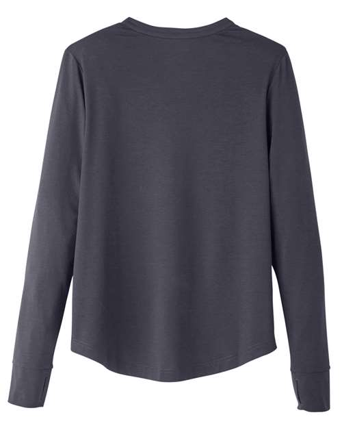 North End NE400W Ladies' Jaq Snap-Up Stretch Performance Pullover #color_CARBON