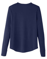 North End NE400W Ladies' Jaq Snap-Up Stretch Performance Pullover #color_CLASSIC NAVY