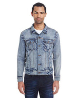 Threadfast Apparel 370J Unisex Denim Jacket #color_LIGHT DENIM