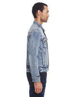 Threadfast Apparel 370J Unisex Denim Jacket #color_LIGHT DENIM