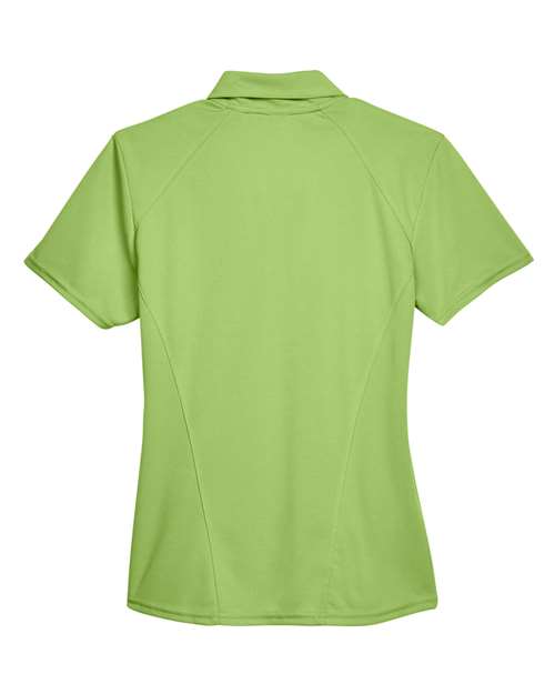 North End 78632 Ladies' Recycled Polyester Performance Piqu Polo #color_CACTUS GREEN