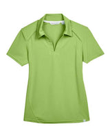 North End 78632 Ladies' Recycled Polyester Performance Piqu Polo #color_CACTUS GREEN