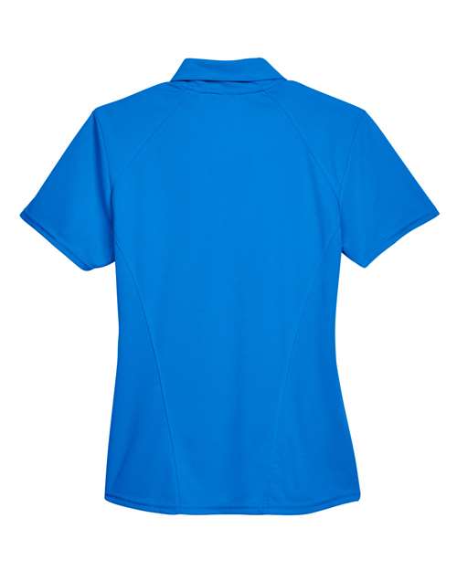 North End 78632 Ladies' Recycled Polyester Performance Piqu Polo #color_LT NAUTICAL BLU