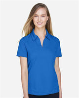 North End 78632 Ladies' Recycled Polyester Performance Piqu Polo #color_LT NAUTICAL BLU