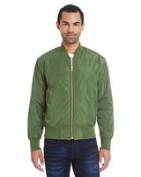 Threadfast Apparel 395J Unisex Bomber Jacket #color_ARMY
