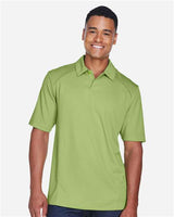 North End 88632 Men's Recycled Polyester Performance Piqu Polo #color_CACTUS GREEN