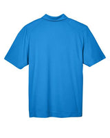 North End 88632 Men's Recycled Polyester Performance Piqu Polo #color_LT NAUTICAL BLU