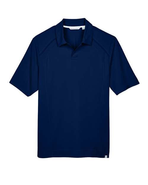 North End 88632 Men's Recycled Polyester Performance Piqu Polo #color_NIGHT