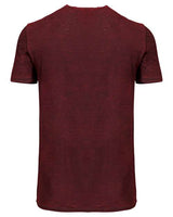 Threadfast Apparel 115A Unisex Cross Dye Short-Sleeve T-Shirt #color_BLACK CHERRY