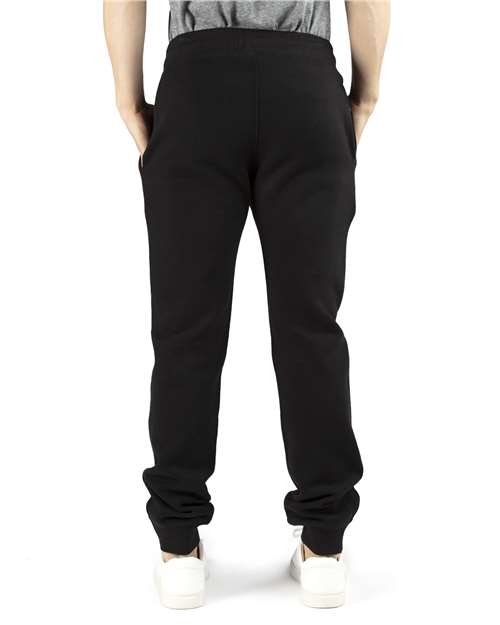 Threadfast Apparel 320P Unisex Ultimate Fleece Jogger Pant #color_BLACK