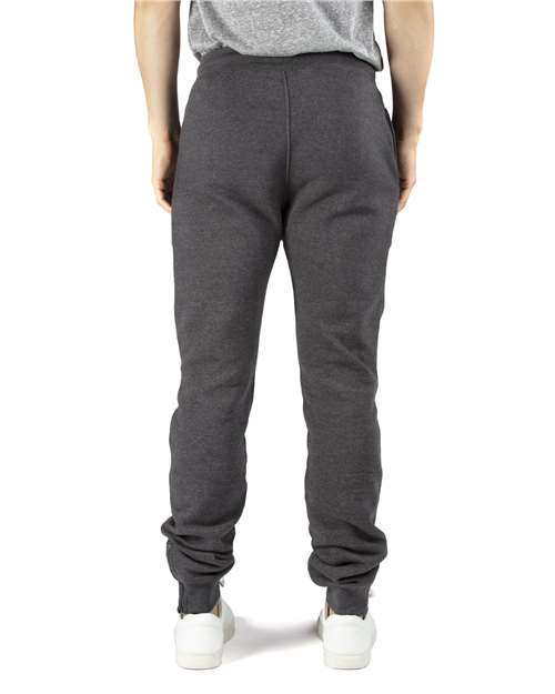Threadfast Apparel 320P Unisex Ultimate Fleece Jogger Pant #color_CHARCOAL HEATHER