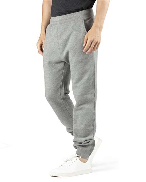 Threadfast Apparel 320P Unisex Ultimate Fleece Jogger Pant #color_HEATHER GREY
