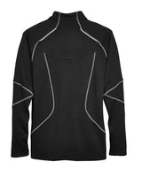 North End 88174 Men's Gravity Performance Fleece Jacket #color_BLACK