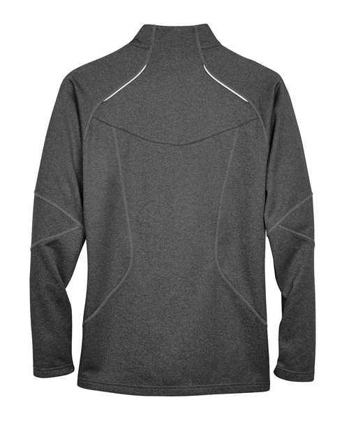 North End 88174 Men's Gravity Performance Fleece Jacket #color_CARBON HEATHER