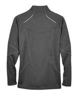 North End 88174 Men's Gravity Performance Fleece Jacket #color_CARBON HEATHER