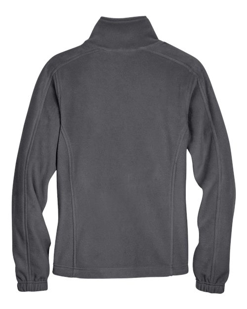 UltraClub 8481 Ladies' Iceberg Fleece Full-Zip Jacket #color_CHARCOAL