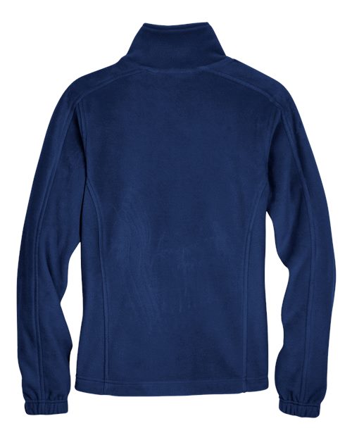UltraClub 8481 Ladies' Iceberg Fleece Full-Zip Jacket #color_NAVY