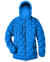 North End NE708W Ladies' Loft Puffer Jacket #color_OLYM BLU/ CRBN