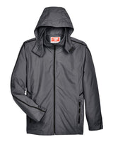 Team 365 TT70 Adult Conquest Jacket with Mesh Lining #color_SPORT GRAPHITE