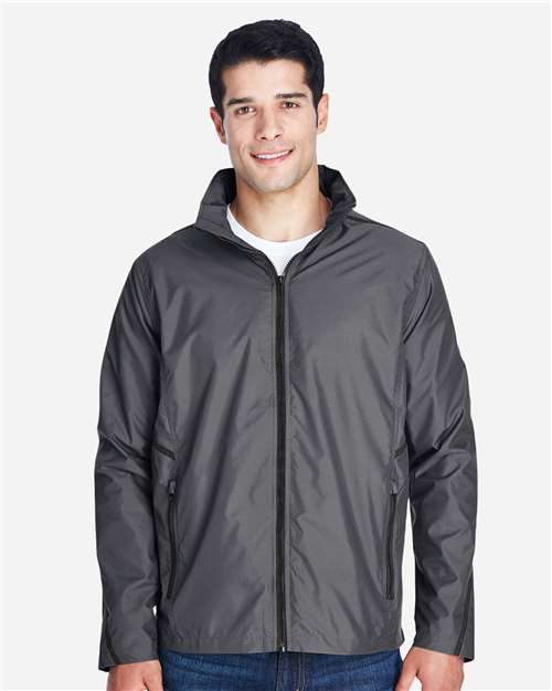 Team 365 TT70 Adult Conquest Jacket with Mesh Lining #color_SPORT GRAPHITE