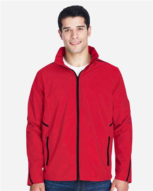 Team 365 TT70 Adult Conquest Jacket with Mesh Lining #color_SPORT RED