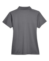Harriton M315W Ladies' 4 oz. Polytech Polo #color_CHARCOAL