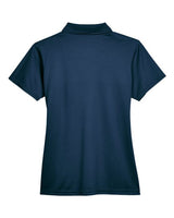 Harriton M315W Ladies' 4 oz. Polytech Polo #color_NAVY