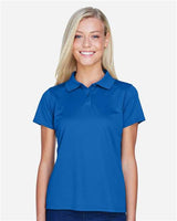 Harriton M315W Ladies' 4 oz. Polytech Polo #color_TRUE ROYAL