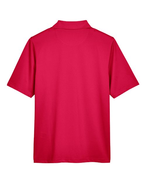 Harriton M348T Men's Tall Advantage Snag Protection Plus IL Polo #color_RED