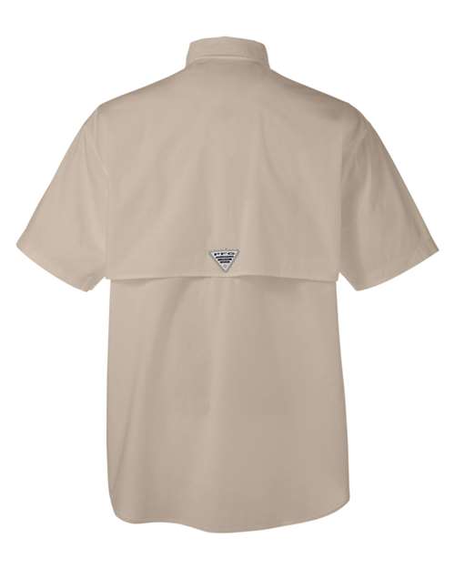 Columbia 7130 Men's Bonehead Short-Sleeve Shirt #color_FOSSIL
