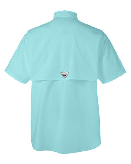 Columbia 7130 Men's Bonehead Short-Sleeve Shirt #color_GULF STREAM