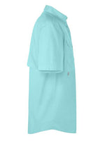 Columbia 7130 Men's Bonehead Short-Sleeve Shirt #color_GULF STREAM