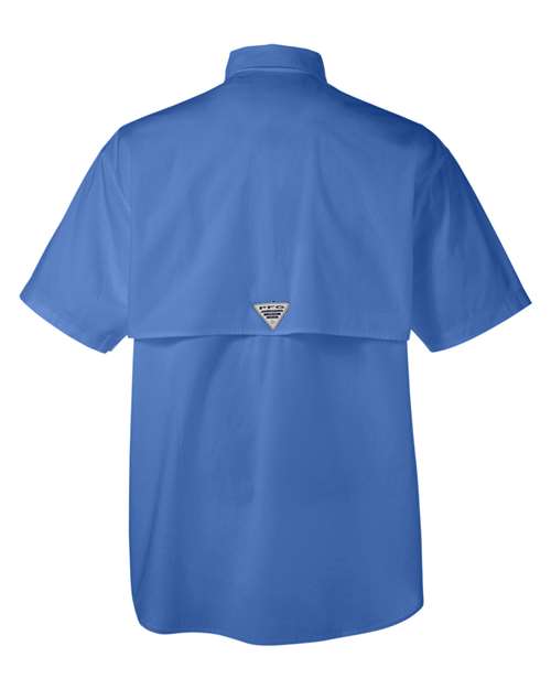 Columbia 7130 Men's Bonehead Short-Sleeve Shirt #color_VIVID BLUE