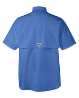 Columbia 7130 Men's Bonehead Short-Sleeve Shirt #color_VIVID BLUE