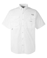 Columbia 7130 Men's Bonehead Short-Sleeve Shirt #color_WHITE