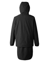 Team 365 TT87 Unisex Zone HydroSport Storm Flap Jacket #color_BLACK