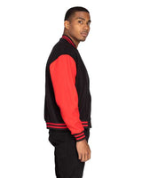 Threadfast Apparel 364J Unisex Legend Jacket #color_BLACK/ RED