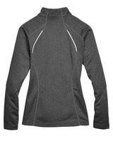 North End 78174 Ladies' Gravity Performance Fleece Jacket #color_CARBON HEATHER