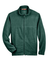 Harriton M990Y Youth 8 oz. Full-Zip Fleece #color_HUNTER