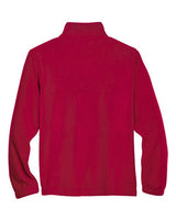 Harriton M990Y Youth 8 oz. Full-Zip Fleece #color_RED