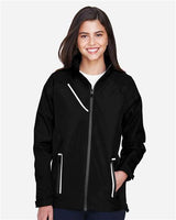 Team 365 TT86W Ladies' Dominator Waterproof Jacket #color_BLACK