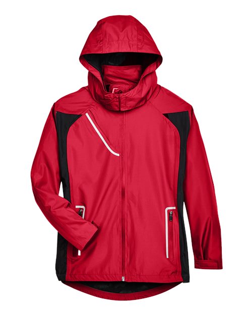 Team 365 TT86W Ladies' Dominator Waterproof Jacket #color_SPORT RED