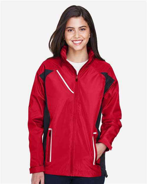Team 365 TT86W Ladies' Dominator Waterproof Jacket #color_SPORT RED