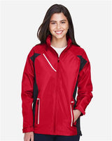 Team 365 TT86W Ladies' Dominator Waterproof Jacket #color_SPORT RED