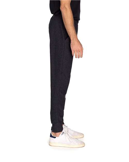 Threadfast Apparel 380P Unisex Impact Jogger Pant #color_BLACK HEATHER