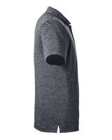 Puma Golf 596801 Men's Icon Heather Polo #color_PUMA BLACK
