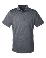 Puma Golf 596801 Men's Icon Heather Polo #color_PUMA BLACK