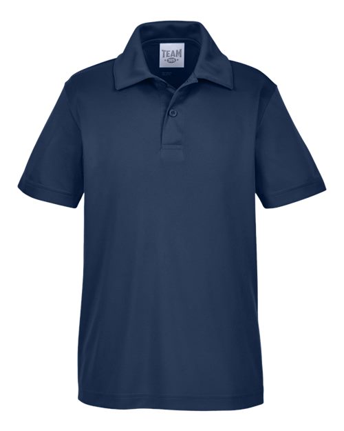 Team 365 TT51Y Youth Zone Performance Polo #color_SPORT DARK NAVY