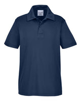Team 365 TT51Y Youth Zone Performance Polo #color_SPORT DARK NAVY